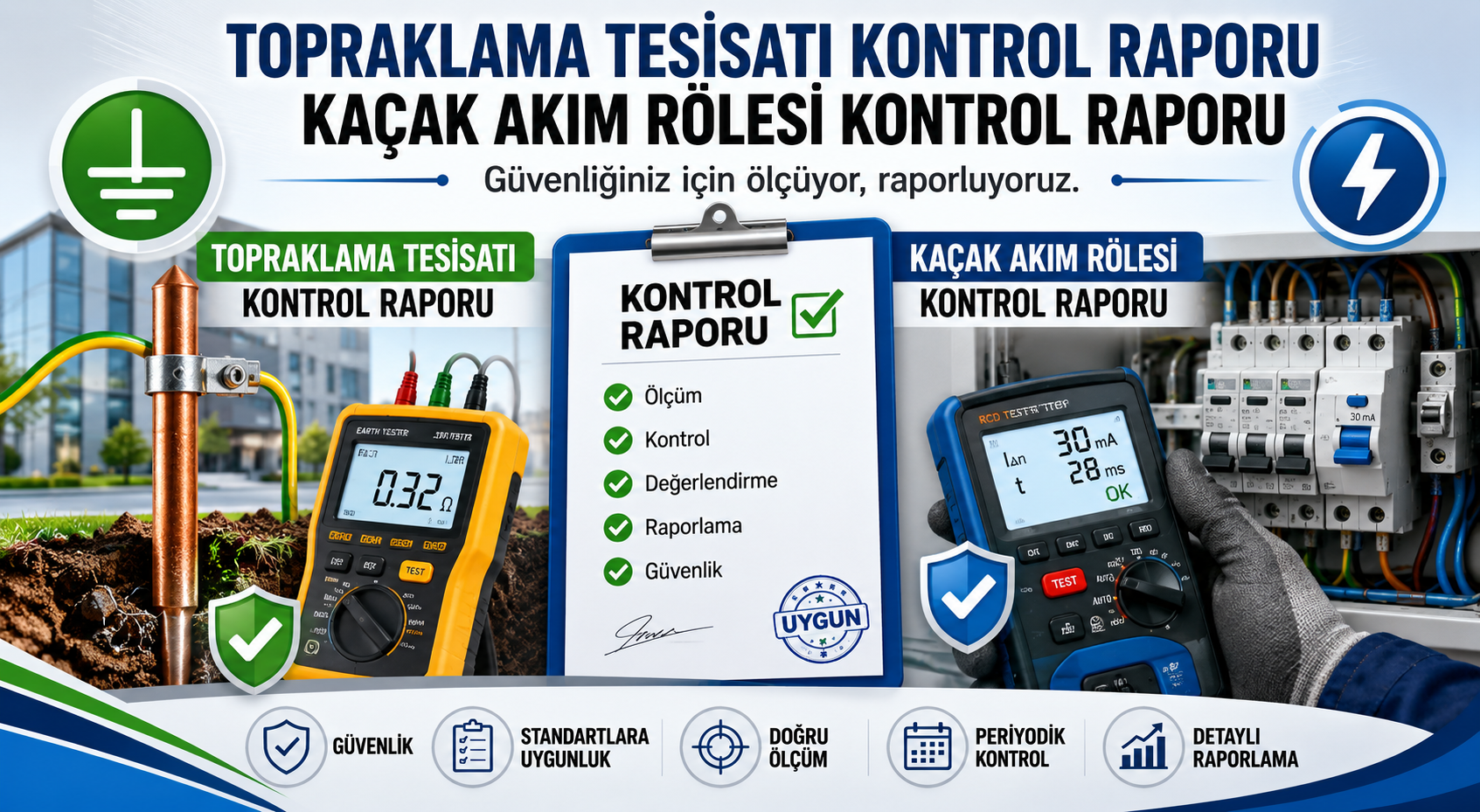 ALÇAK GERİLİM TOPRAKLAMA TESİSATI PERİYODİK KONTROLÜ
